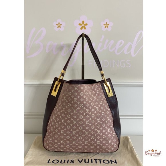 Authentic LOUIS VUITTON Burgundy Monogram Canvas Idylle Rendez-Vous PM Hobo Bag - Picture 4 of 15